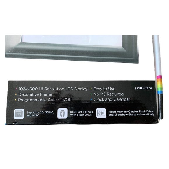 Polaroid Digital Photo Frame 7″ Screen - Picture 4 of 4